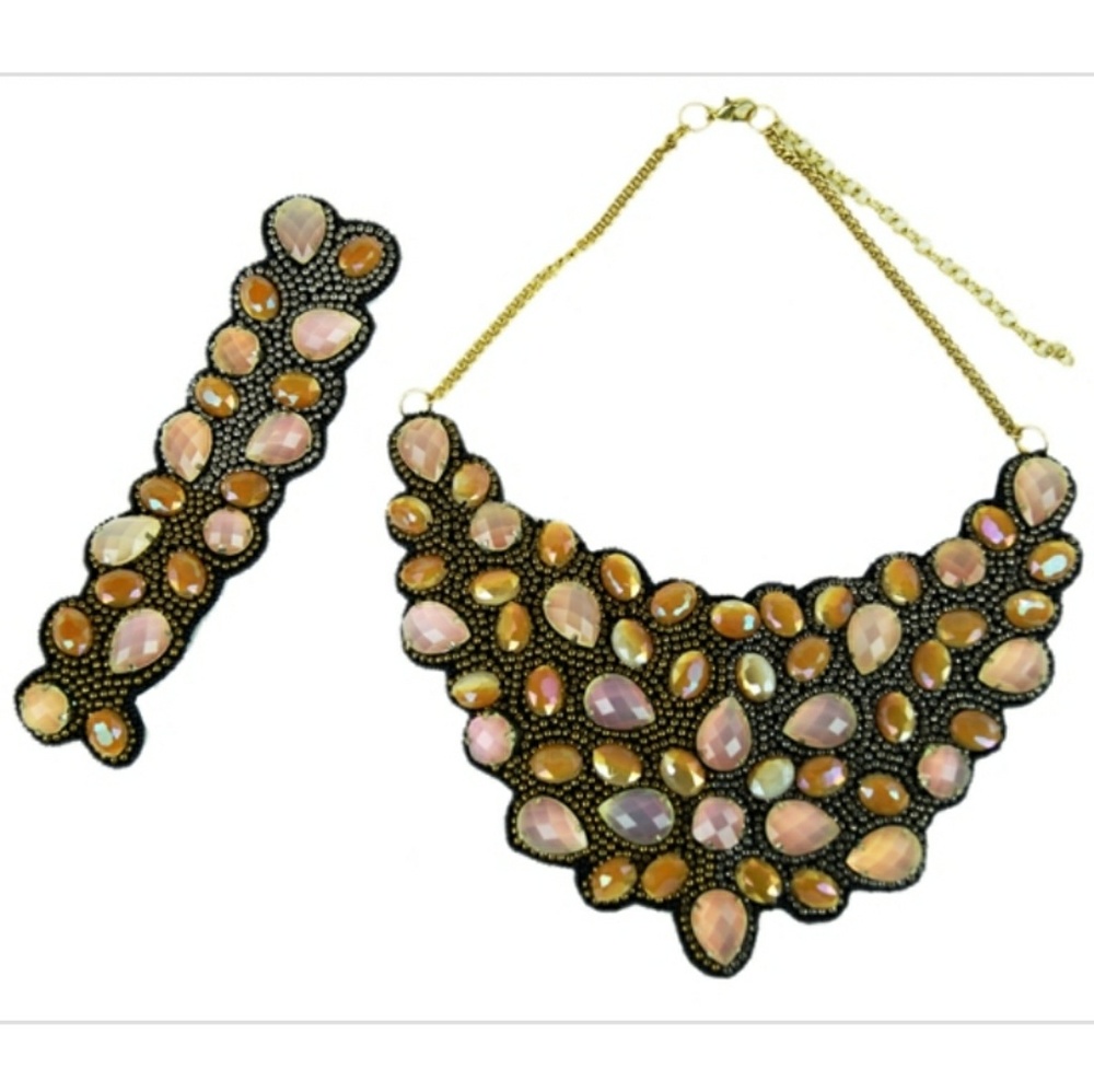 Laci Necklace & Cuff Set